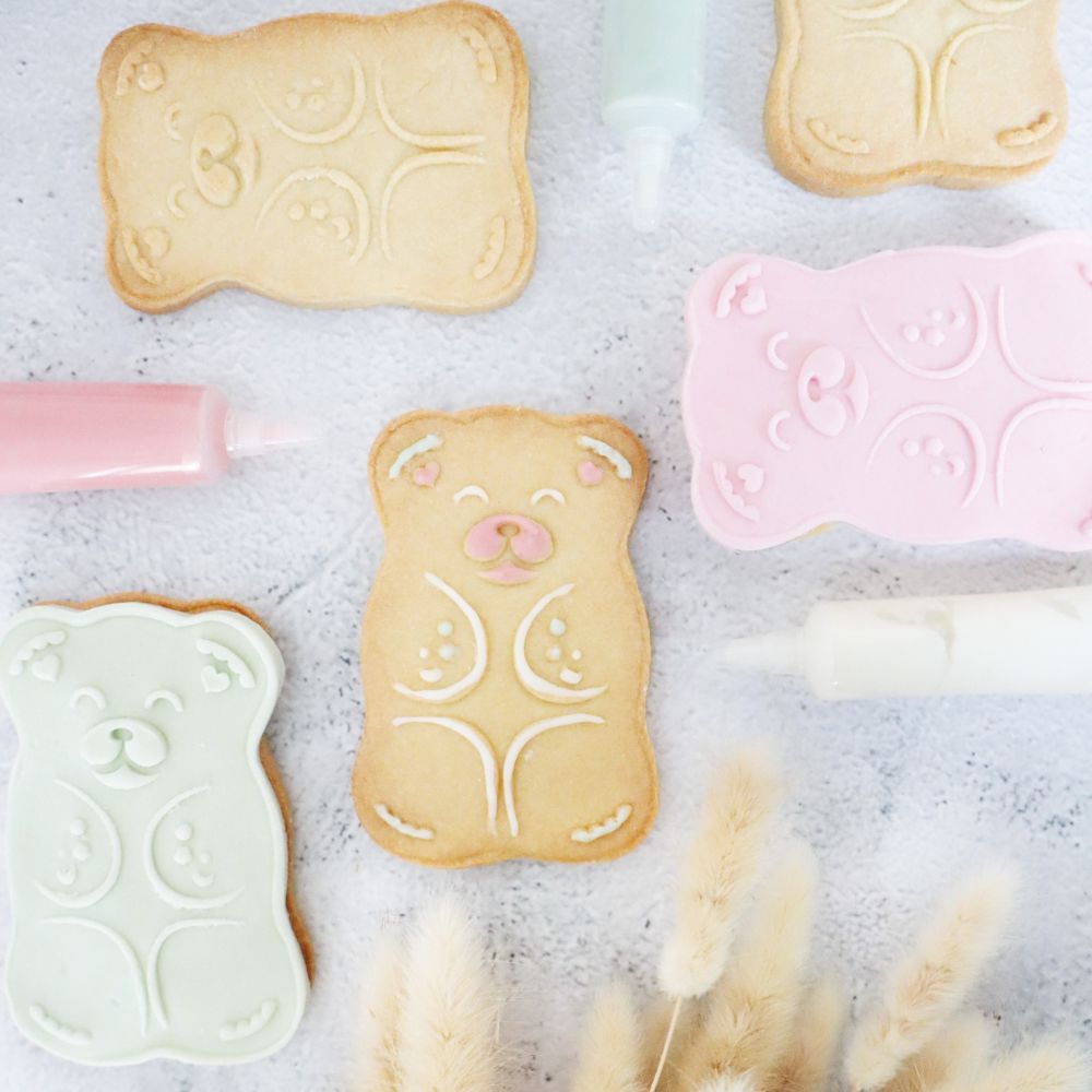 Les 10 meilleures recettes d'oursons en pâtisserie pour 2024 - oursons biscuit décoraton - ScrapCooking